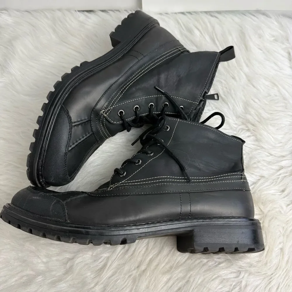 Steve Madden Slingg  Boots Water‎ Resistant Black